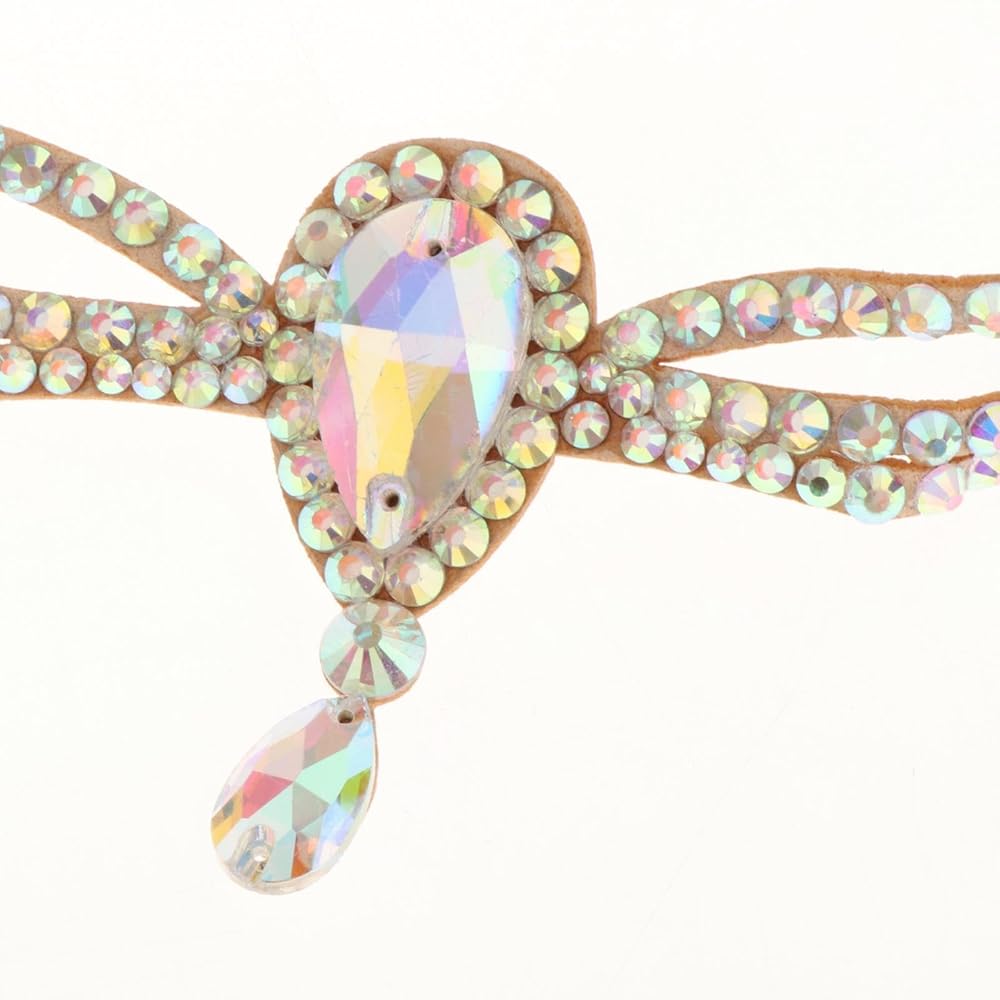 Amazon.co.jp: [T TOOYFUL] ラインストーンベリーダンスヘッド